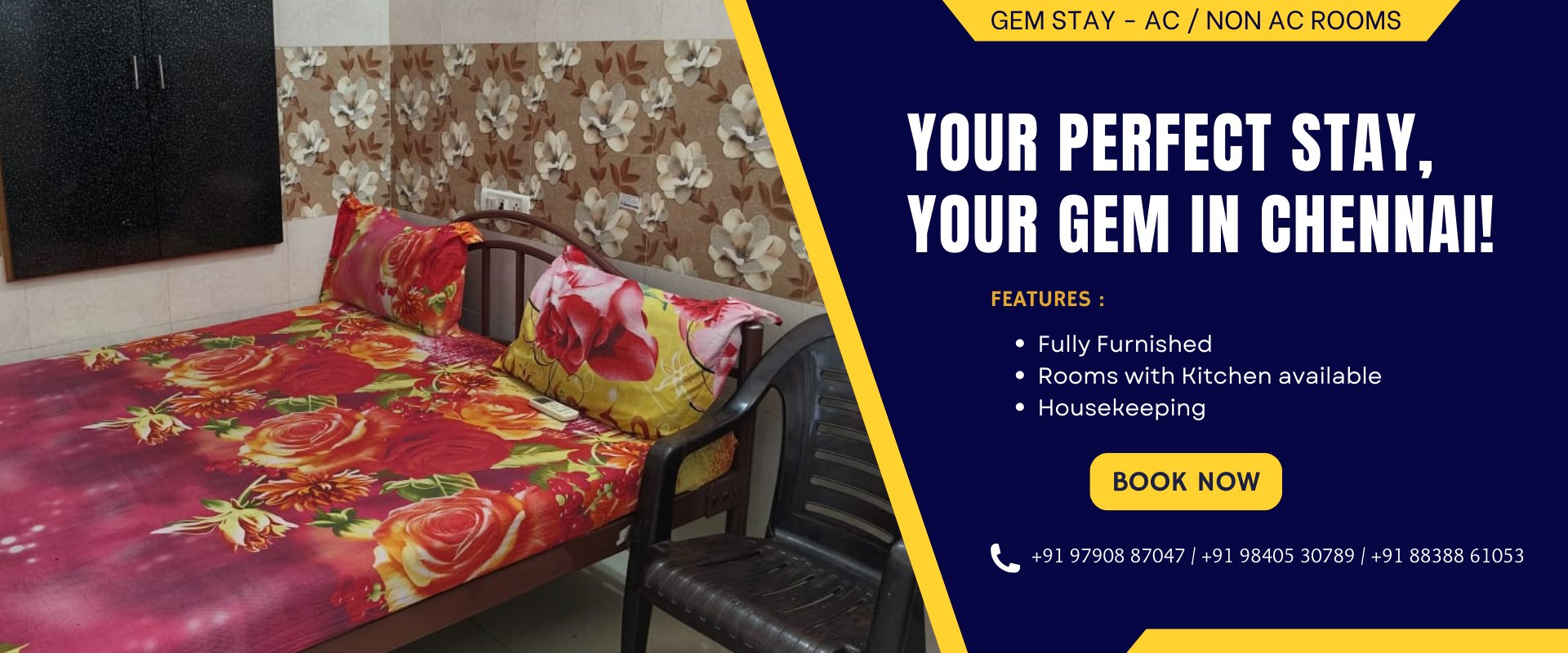 Rooms near Mount Road 